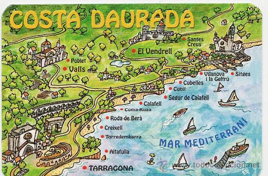 Collectables Calendars: calendario bolsillo - costa daurada / dorada.- a&ntilde;o 2002