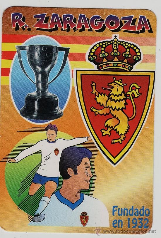 Colecionismo Calend&aacute;rios: calendario - futbol - r zaragoza - a&ntilde;o 2000