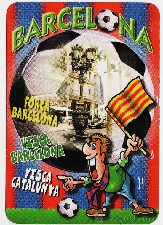 Collectables Calendars: calendario.- futbol.- bar&ccedil;a.- f c barcelona.- fuente de canaletas.-publi. mobles vilabella -a&ntilde;o 2007