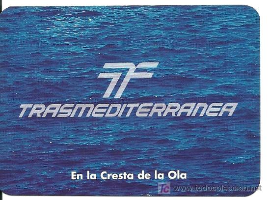 Colecionismo Calend&aacute;rios: CALENDARIO DE LA COMPA&Ntilde;&Iacute;A TRASMEDITERR&Aacute;NEA. A&Ntilde;O 1996.