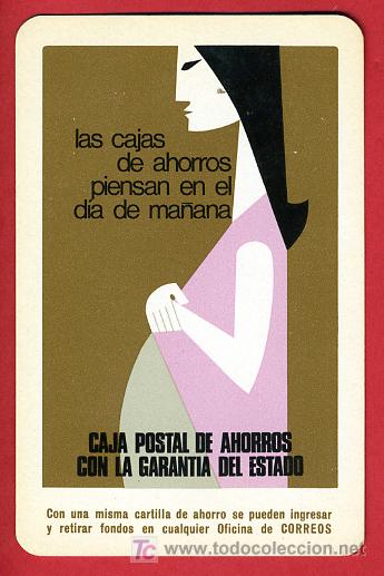 Colecionismo Calend&aacute;rios: CALENDARIO FOURNIER  CAJA POSTAL DE AHORROS  , 1973 , CAL 3189