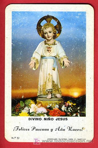 Coleccionismo calendarios: CALENDARIO FOURNIER  DIVINO NI&Ntilde;O JESUS , 1974 , CAL3226