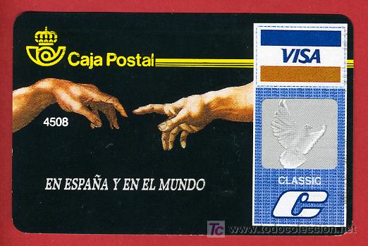 Collectables Calendars: CALENDARIO FOURNIER  CAJA POSTAL VISA , 1988 , CAL3428
