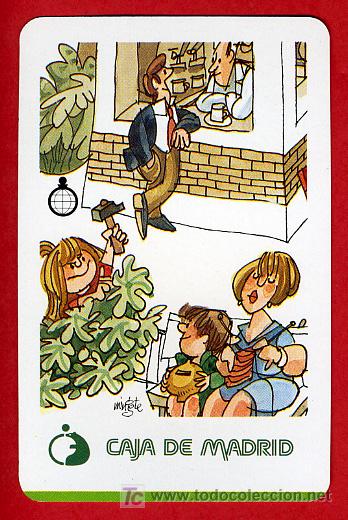 Collectables Calendars: CALENDARIO FOURNIER  CAJA DE MADRID , MINGOTE , 1987 , CAL3464