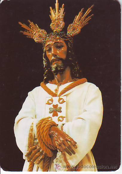 Coleccionismo calendarios: Calendario religioso Nuestro Padre Jes&uacute;s Cautivo - M&aacute;laga RLG a&ntilde;o 2003