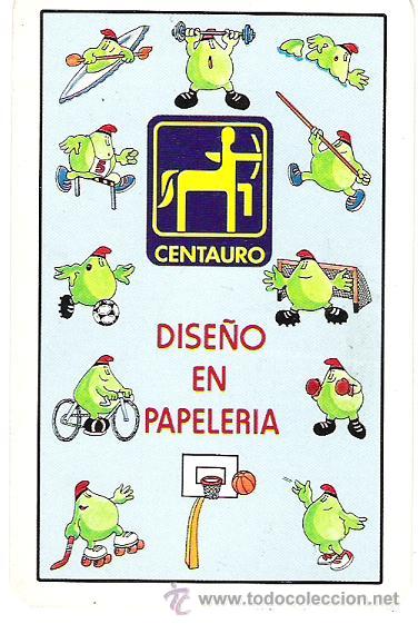 Coleccionismo calendarios: CALENDARIO DE BOLSILLO. A&Ntilde;O 1988. PAPELERIA CENTAURO