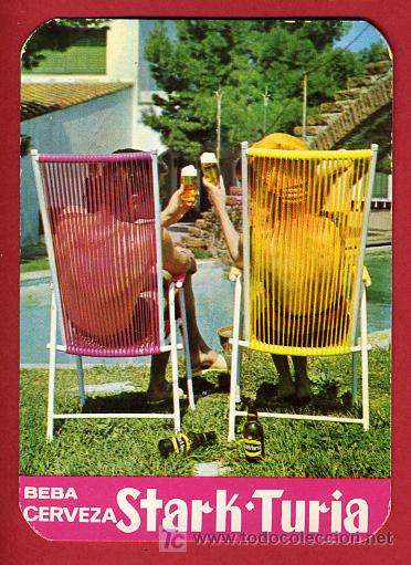 Collezionismo Calendari: CALENDARIO CERVEZA STARK TURIA , 1966 , CAL 3520