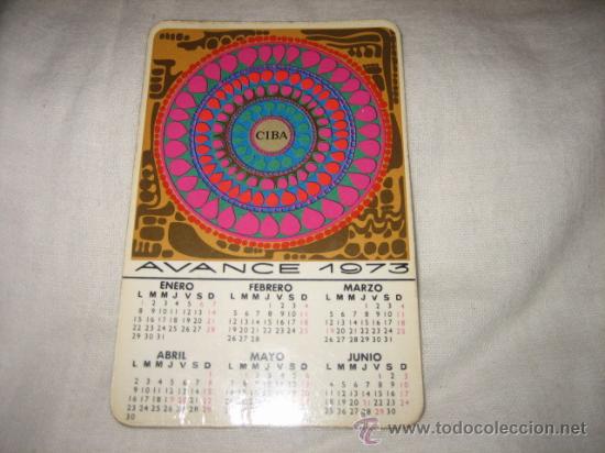 Coleccionismo calendarios: CIBA 1972-73 - Foto 1