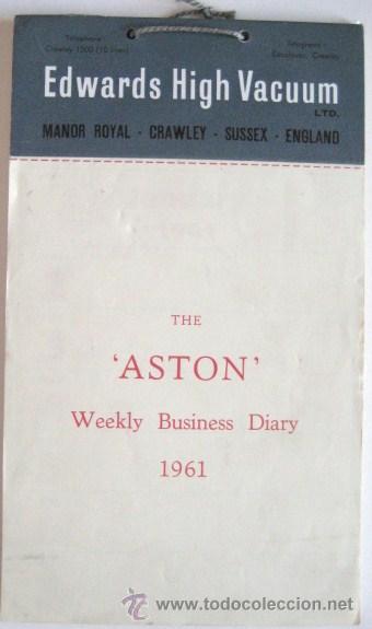 Coleccionismo Calendarios: CALENDARIO INGLES DE PARED. 1961. COMPLETO. ENVIO GRATIS&iexcl;&iexcl;&iexcl;