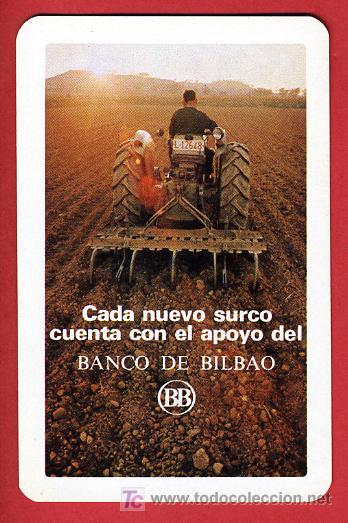 Colecionismo Calend&aacute;rios: CALENDARIO FOURNIER , PUBLICIDAD BANCO BILBAO , 1973 , CAL 3618