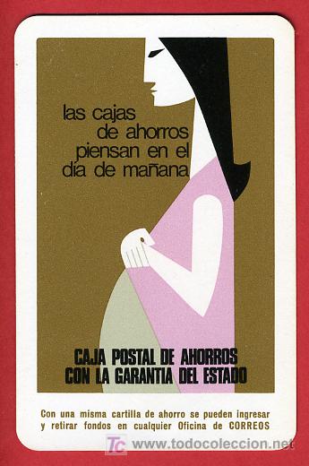 Colecionismo Calend&aacute;rios: CALENDARIO FOURNIER , PUBLICIDAD CAJA POSTAL DE AHORROS , 1973 , CAL 3619