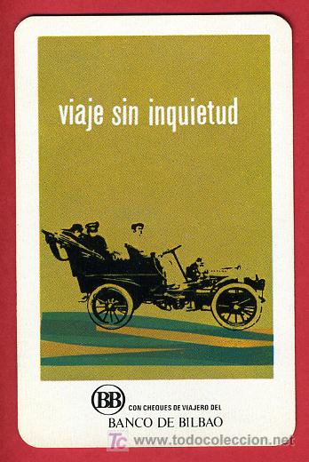 Colecionismo Calend&aacute;rios: CALENDARIO FOURNIER , PUBLICIDAD BANCO BILBAO , 1972 , CAL 3621
