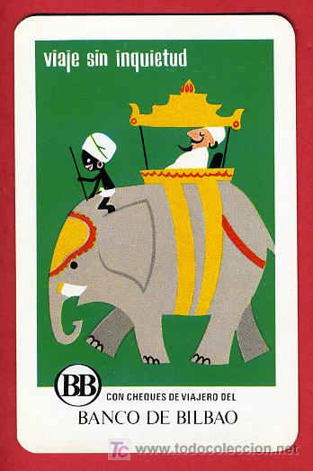 Colecionismo Calend&aacute;rios: CALENDARIO FOURNIER , PUBLICIDAD BANCO BILBAO , 1971 , CAL 3643