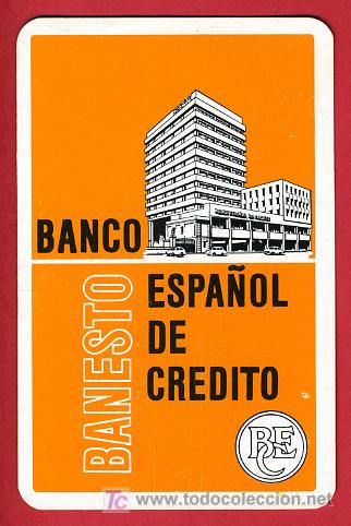 Colecionismo Calend&aacute;rios: CALENDARIO FOURNIER , PUBLICIDAD BANCO ESPA&Ntilde;OL DE CREDITO , 1971 , CAL 3656