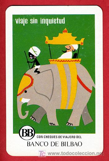 Collectionnisme Calendriers: CALENDARIO FOURNIER , PUBLICIDAD BANCO DE BILBAO , 1971 , CAL 3658