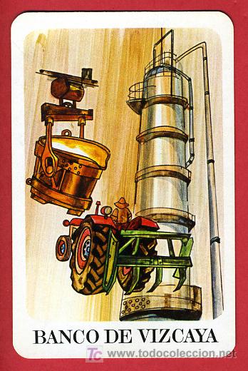Collectionnisme Calendriers: CALENDARIO FOURNIER , PUBLICIDAD BANCO DE VIZCAYA , 1971 , CAL 3660