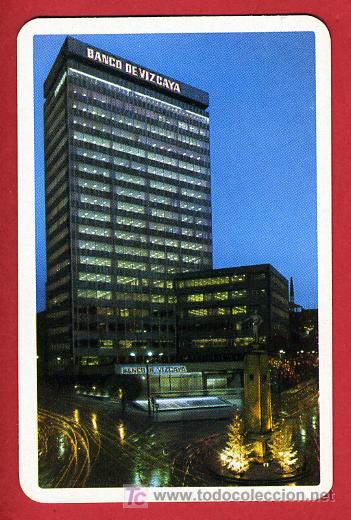 Collectionnisme Calendriers: CALENDARIO FOURNIER , PUBLICIDAD BANCO VIZCAYA , 1970 , CAL 3669