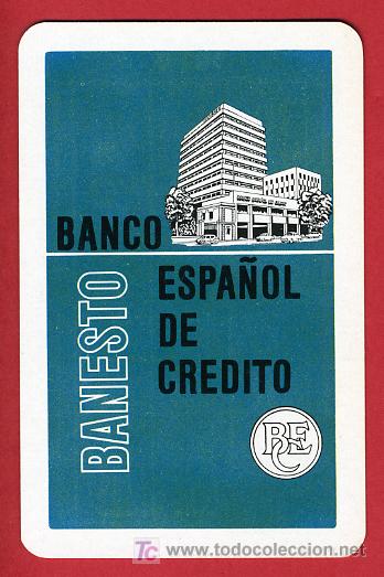 Collectionnisme Calendriers: CALENDARIO FOURNIER , PUBLICIDAD BANCO ESPA&Ntilde;OL DE CREDITO , 1970 , CAL 3680
