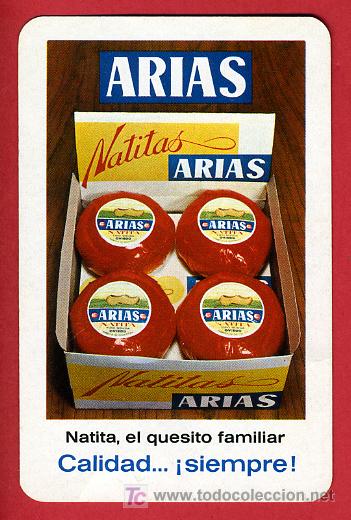 Collectionnisme Calendriers: CALENDARIO FOURNIER , PUBLICIDAD NATITAS ARIAS   , 1970 , CAL 3694