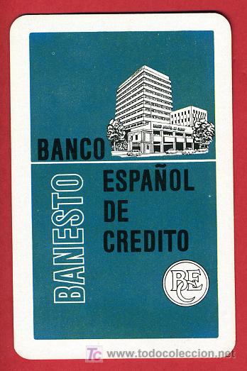 Collectionnisme Calendriers: CALENDARIO FOURNIER , PUBLICIDAD BANCO ESPA&Ntilde;OL DE CREDITO  , 1970 , CAL 3712