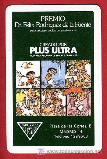 Collectionnisme Calendriers: CALENDARIO FOURNIER , PUBLICIDAD PLUS ULTRA  , 1984 , CAL 3714