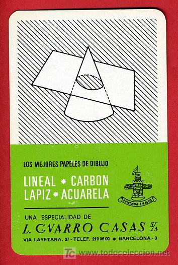 Collectionnisme Calendriers: CALENDARIO FOURNIER , PUBLICIDAD  L. GUARRO CASAS  , 1970 , CAL 3739