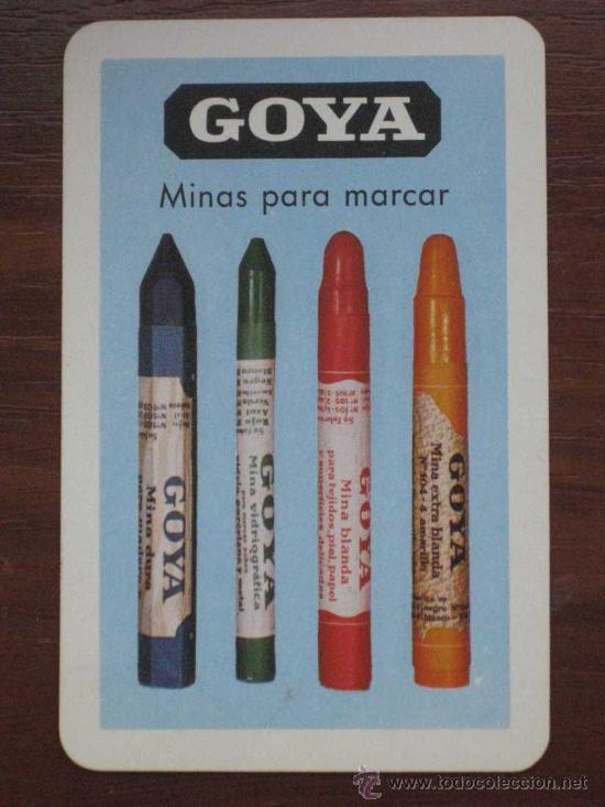 Collectionnisme Calendriers: ANTIGUO CALENDARIO BOLSILLO FOURNIER GOYA 1971 - EXCELENTE ESTADO