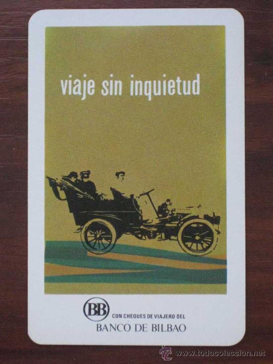 Collezionismo Calendari: ANTIGUO CALENDARIO BOLSILLO FOURNIER BANCO BILBAO 1972 - EXCELENTE ESTADO