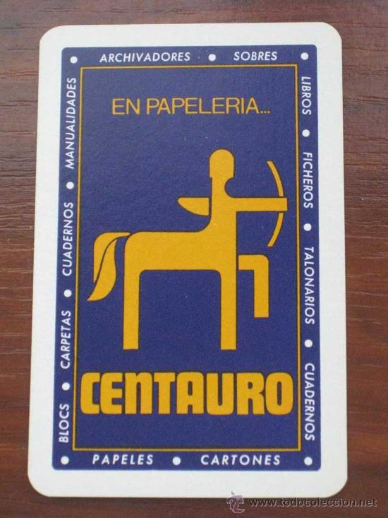 Coleccionismo calendarios: ANTIGUO CALENDARIO BOLSILLO FOURNIER CENTAURO 1973 - EXCELENTE ESTADO