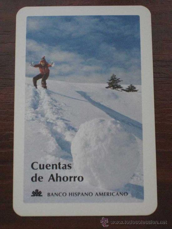 Collezionismo Calendari: ANTIGUO CALENDARIO BOLSILLO FOURNIER BANCO HISPANO AMERICANO 1976 - EXCELENTE ESTADO