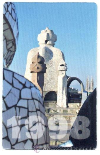 Coleccionismo Calendarios: CALENDARIO 1998 CAIXA CATALUNYA. LA PEDRERA. CASA MIL&Agrave;. GAUD&Iacute;. BARCELONA.