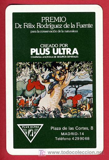Colecionismo Calend&aacute;rios: CALENDARIO FOURNIER , SEGUROS PLUS ULTRA  , 1983 , CAL3799