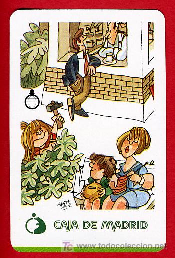 Colecionismo Calend&aacute;rios: CALENDARIO FOURNIER , CAJA MADRID  , 1987 , CAL3835