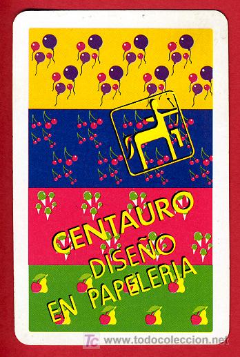 Colecionismo Calend&aacute;rios: CALENDARIO FOURNIER , PAPELERIA CENTAURO  , 1987 , CAL3837