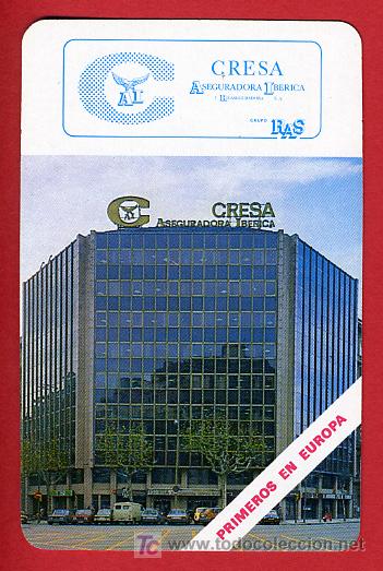 Colecionismo Calend&aacute;rios: CALENDARIO FOURNIER , SEGUROS GRESA , 1987 , CAL3840