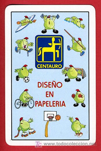 Colecionismo Calend&aacute;rios: CALENDARIO FOURNIER , PAPELERIA CENTAURO , 1988 , CAL3842