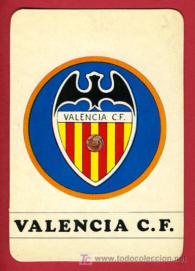 Colecionismo Calend&aacute;rios: CALENDARIO PUBLICIDAD , FUTBOL VALENCIA  C.F. , 1975 , CAL3857