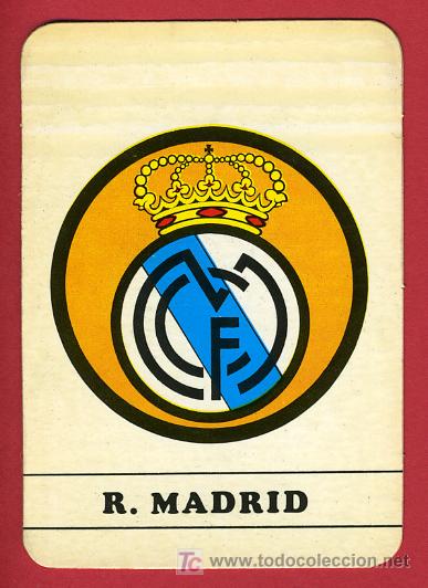 Colecionismo Calend&aacute;rios: CALENDARIO PUBLICIDAD , FUTBOL REAL MADRID , 1974 , CAL3863