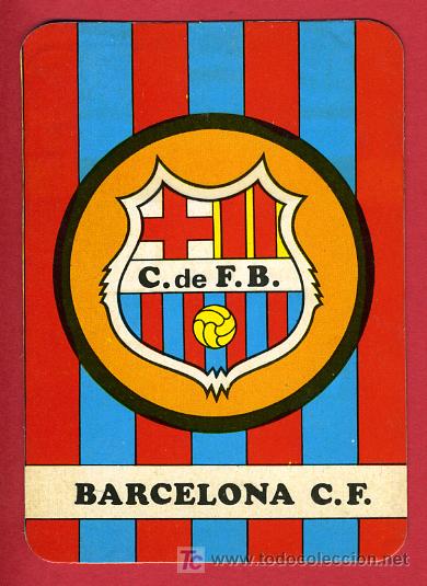 Colecionismo Calend&aacute;rios: CALENDARIO PUBLICIDAD , FUTBOL BARCELONA C.F. , 1973 , CAL3864