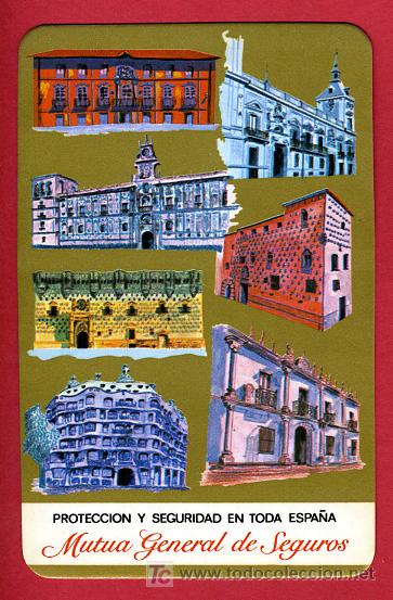 Colecionismo Calend&aacute;rios: CALENDARIO PUBLICIDAD, SEGUROS MUTUA GENERAL DE SEGUROS , 1981 , CAL3931
