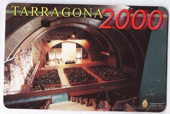 Collectables Calendars: calendario bolsillo.- auditorio.- tarragona.- a&ntilde;o 2000.- tgn