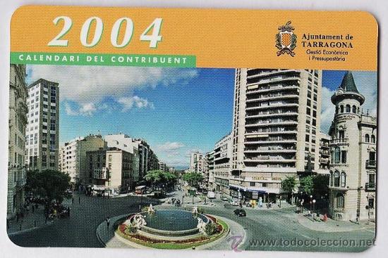 Collectables Calendars: calendario bolsillo - font del centenari - tarragona - a&ntilde;o 2004 - tgn