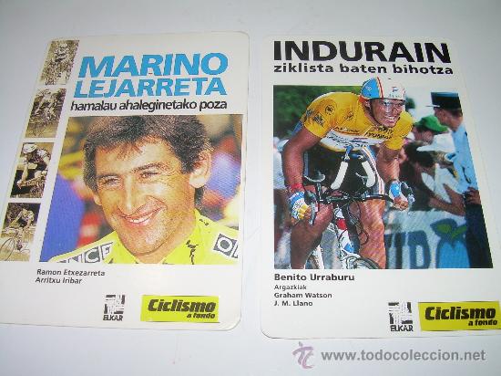 Coleccionismo calendarios: CALENDARIOS CICLISMO....A&Ntilde;OS..1993 - 94