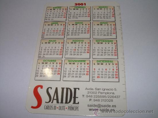 Coleccionismo calendarios: CALENDARIO...2001...UNA ODISEA DEL ESPACIO - Foto 2