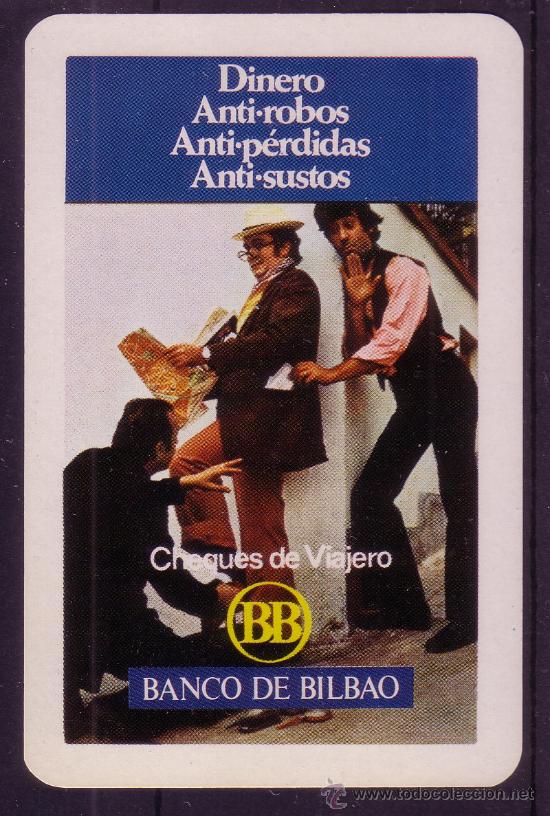 Collectionnisme Calendriers: HERACLIO FOURNIER - CALENDARIO DE BOLSILLO - PUBLICIDAD DEL BANCO DE BILBAO - A&Ntilde;O 1974