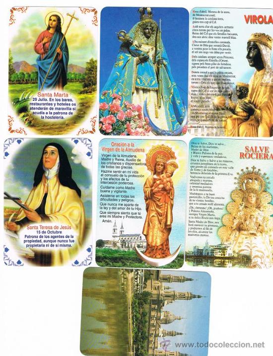 Coleccionismo calendarios: LOTE DE 7 CALENDARIOS RELIGIOSOS - Foto 1