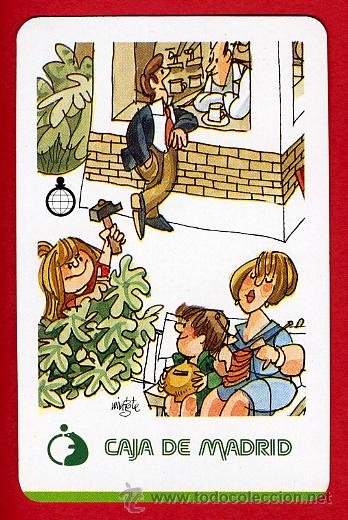 Sammeln von Kalendern: CALENDARIO FOURNIER, PUBLICIDAD CAJA MADRID MINGOTE , 1987 , CAL4045