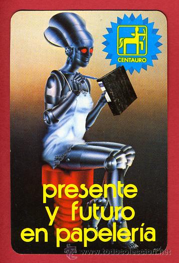 Collectionnisme Calendriers: CALENDARIO FOURNIER, PUBLICIDAD PAPELERIAS CENTAURO , 1984 , CAL4119