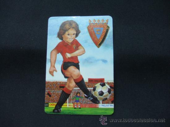 Coleccionismo calendarios: CALENDARIO DE BOLSILLO - CLUB ATLETICO OSASUNA  - A&Ntilde;O 1986