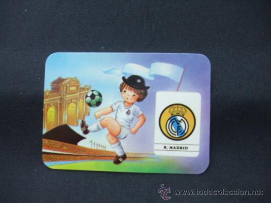 Colecionismo Calend&aacute;rios: CALENDARIO DE BOLSILLO - REAL MADRID  - A&Ntilde;O 1987